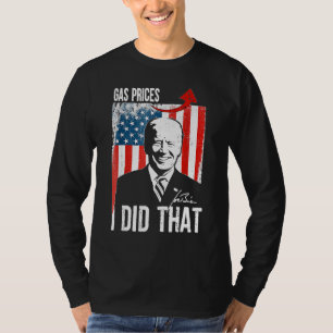 Die Gaspreise - ich tat das T-Shirt