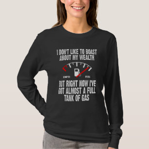 Die Gaspreise, mit denen ich mich nicht gerne über T-Shirt