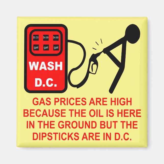 Die Gaspreise sind hoch, weil die Gasleitungen in  Magnet (Vorne)