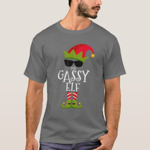 Die Gassy Elf Kostüme Matching Family Group Christ T-Shirt