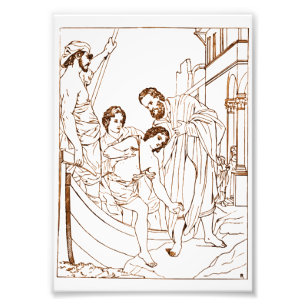 Die Gastfreundschaft des heiligen Julianus des Gas Fotodruck