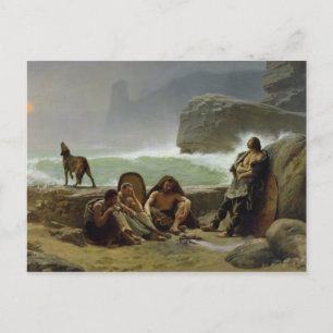 Die gaulischen Küstenwachen, 1888 Postkarte