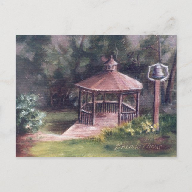 Die Gazebo-Postkarte Postkarte (Vorderseite)
