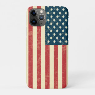 Die gealterte amerikanische Flagge verblaßte iPhone 11 Pro Hülle