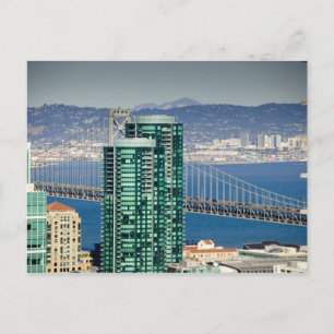 Die Gebäude von San Franciscos South Beach Postkarte