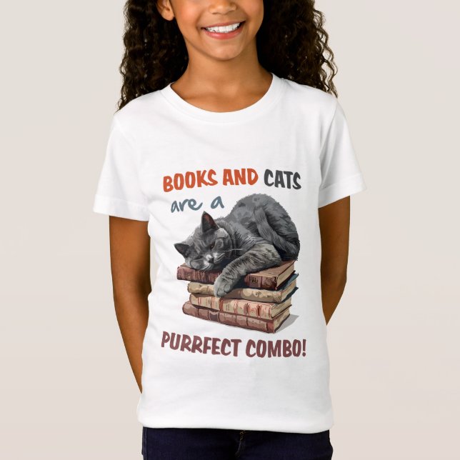Die gebildete Katze T-Shirt (Vorderseite)