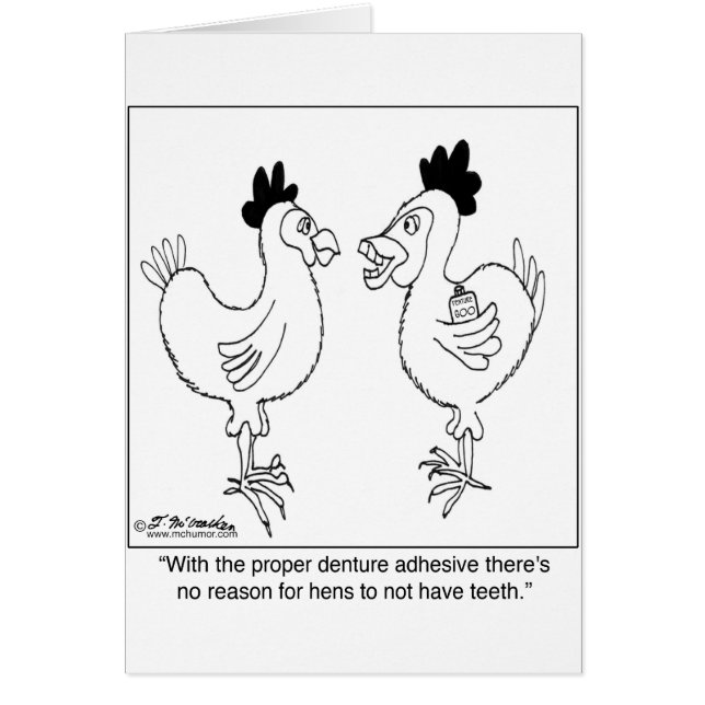 Die Gebisse des Huhns (Vorne)