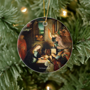 Die Geburt 1495 Keramik Ornament