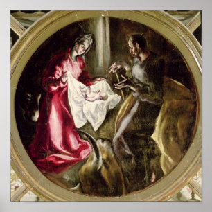 Die Geburt Christi, 1587-1614 Poster