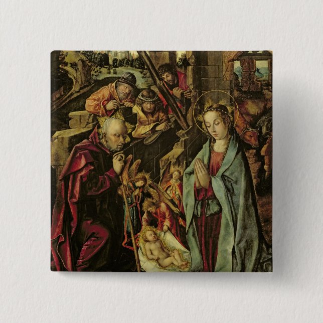 Die Geburt Christi Button (Vorderseite)