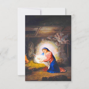 Die Geburt Christi Card