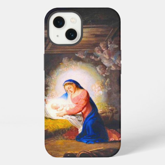 Die Geburt Christi iPhone Hülle (Rückseite)