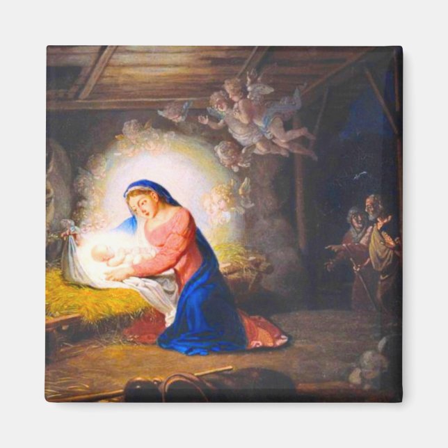 Die Geburt Christi Magnet (Vorne)