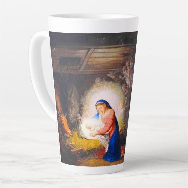 Die Geburt Christi Milchtasse (Linke Ecke)