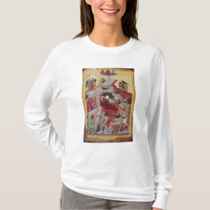 Die Geburt Christi, russische Ikone, 16. T-Shirt