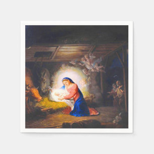 Die Geburt Christi Serviette