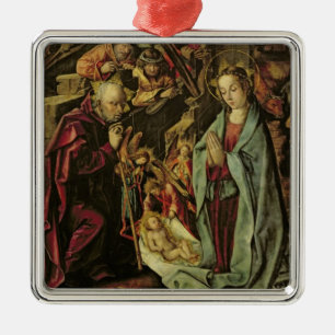 Die Geburt Christi Silbernes Ornament