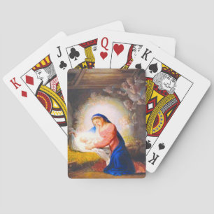Die Geburt Christi Spielkarten