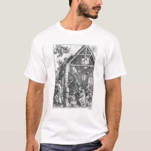 Die Geburt Christi, vom 'Leben des Virgin T-Shirt