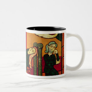 Die Geburt Christi Zweifarbige Tasse