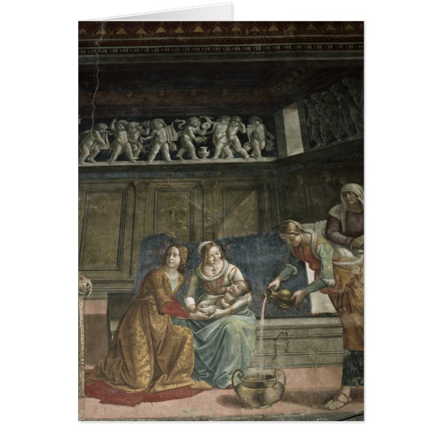 Die Geburt der Jungfrau, 1485-90 (Vorne)