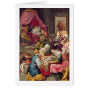 Die Geburt der Jungfrau, 1640 (Öl auf Leinwand)