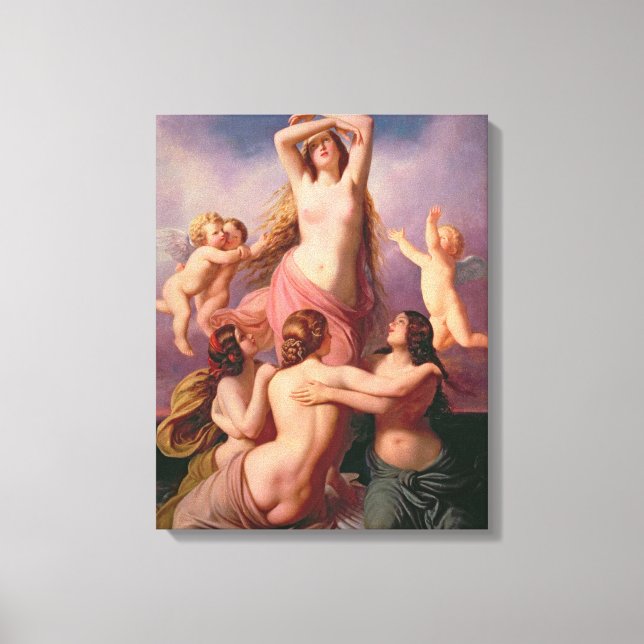 Die Geburt der Venus, 1846 Leinwanddruck (Vorderseite)
