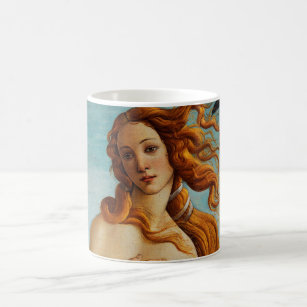 Die Geburt der Venus (Detail), Sandro Botticelli Kaffeetasse