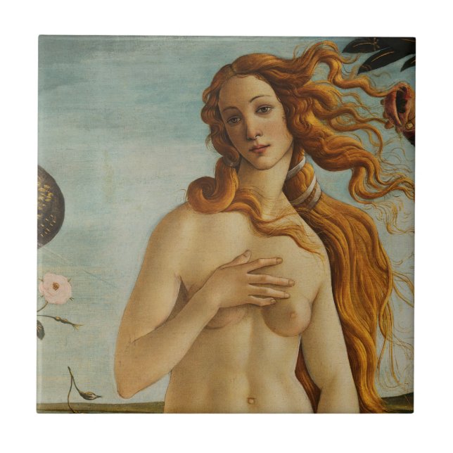 Die Geburt der Venus Fliese (Vorderseite)