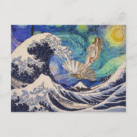 Die Geburt der Venus in der Großen Welle