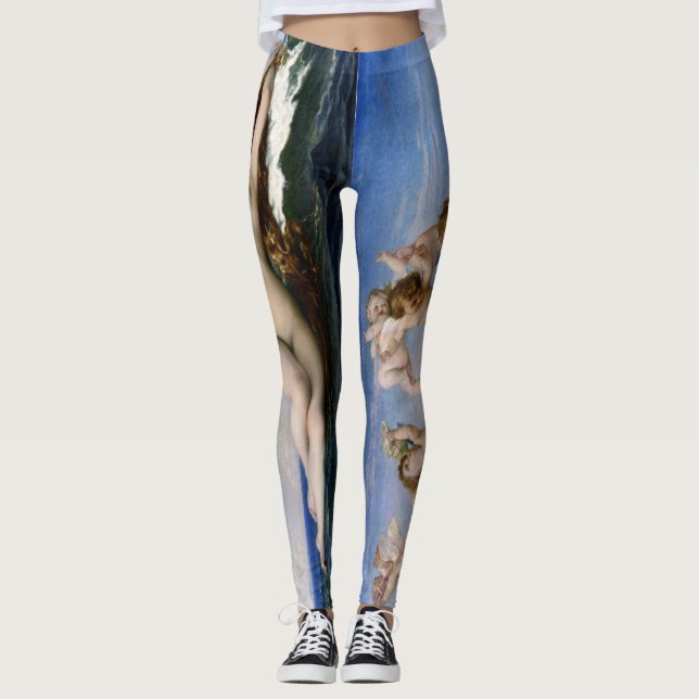 Die Geburt der Venus Leggings (Vorderseite)