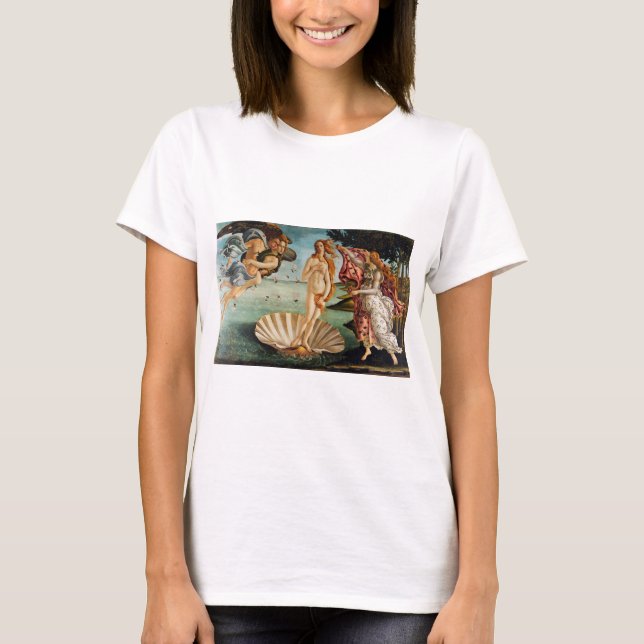 Die Geburt der Venus, Sandro Botticelli, 1485 T-Shirt (Vorderseite)