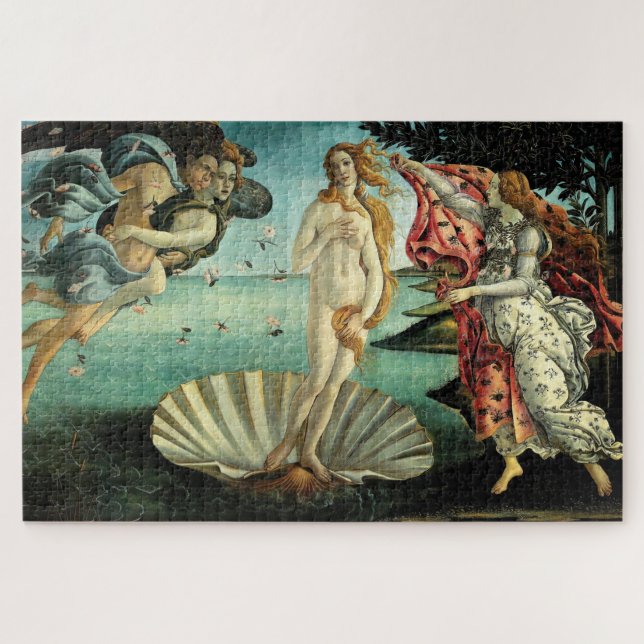 Die Geburt der Venus von Sandro Botticelli (Horizontal)