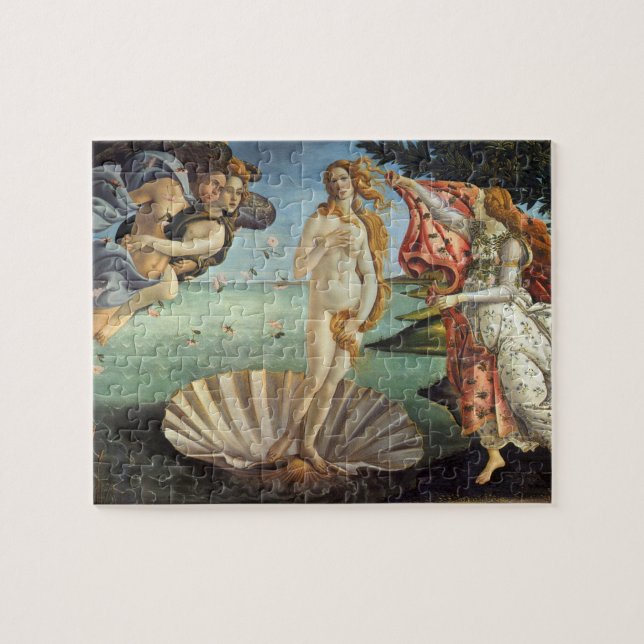 Die Geburt der Venus von Sandro Botticelli (Horizontal)