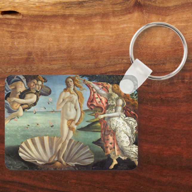 Die Geburt der Venus von Sandro Botticelli Schlüsselanhänger (Vorderseite)