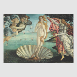 Die Geburt der Venus von Sandro Botticelli Seidenpapier