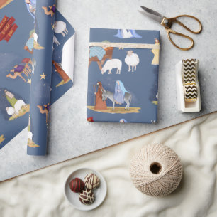 Die Geburt der Wasserfarbe Geschenkpapier