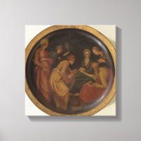 Die Geburt des Johannes des Täufer, c.1526 (Öl auf