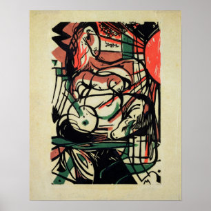 Die Geburt des Pferds, 1913 Poster