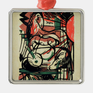 Die Geburt des Pferds, 1913 Silbernes Ornament