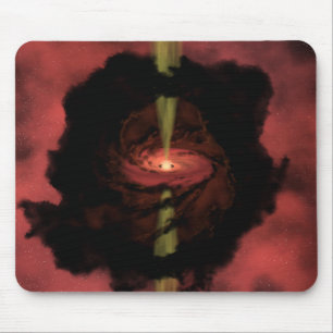 Die Geburt eines Sternes Mousepad