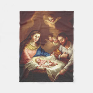 Die Geburt Jesu Christi Fleecedecke