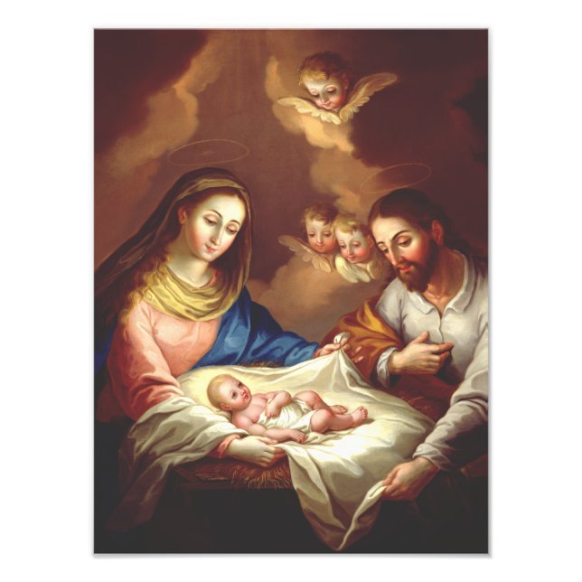 Die Geburt Jesu Christi Fotodruck (Vorne)