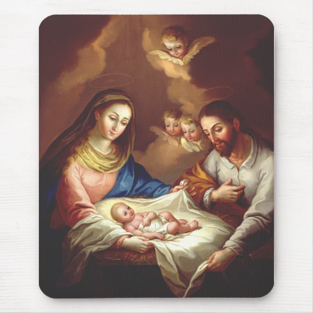 Die Geburt Jesu Christi Mousepad (Vorne)