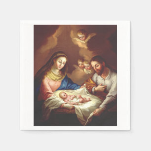 Die Geburt Jesu Christi Serviette
