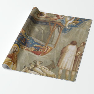 Die Geburt Jesu Christi von Giotto Geschenkpapier