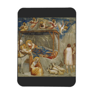 Die Geburt Jesu Christi von Giotto Magnet