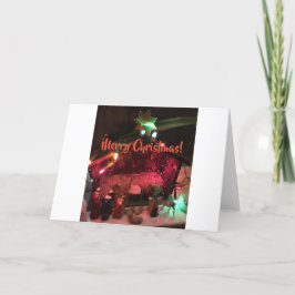 Die Geburt Jesu Feiertagskarte