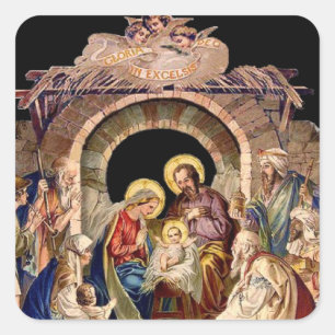 Die Geburt Jesu Sticker - 2