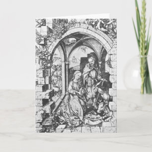 Die Geburt Jesu (von Martin Schongauer) Karte